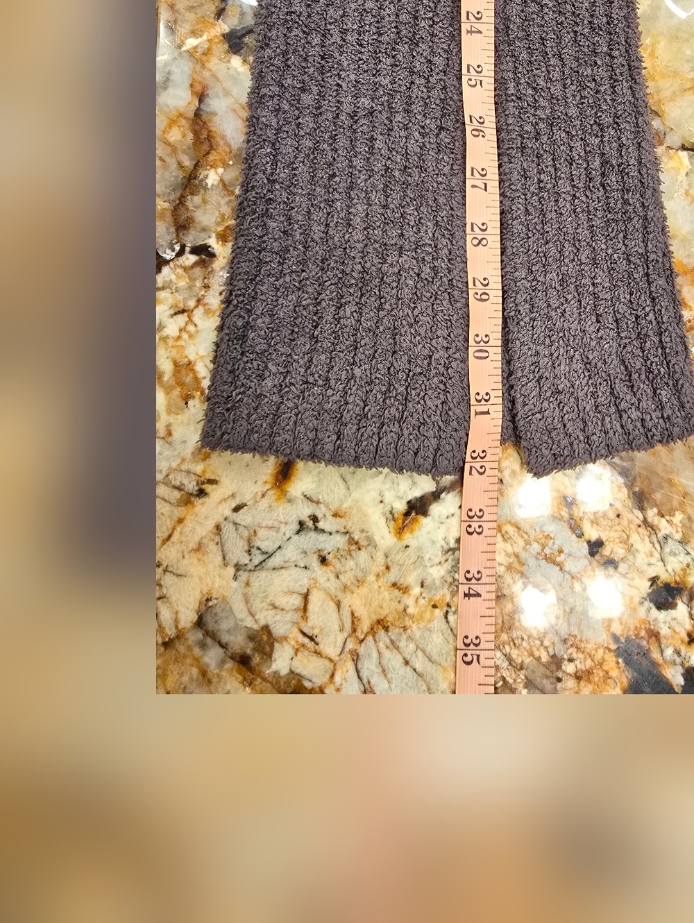 4th & Reckless LIRIA KNIT TROUSER In Grey Brown  High Waisted  Size M - Picture 5 of 7